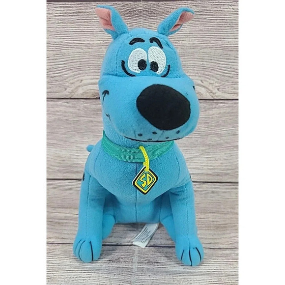 Toy Factory Plush Neon Blue Scooby Doo Stuffed Animal Toy 9" 2023 - Picture 1 of 6